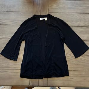 Chico’s Travelers Black Cardigan - Size 0